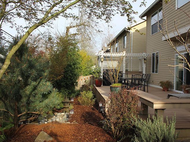 Backyard and Deck