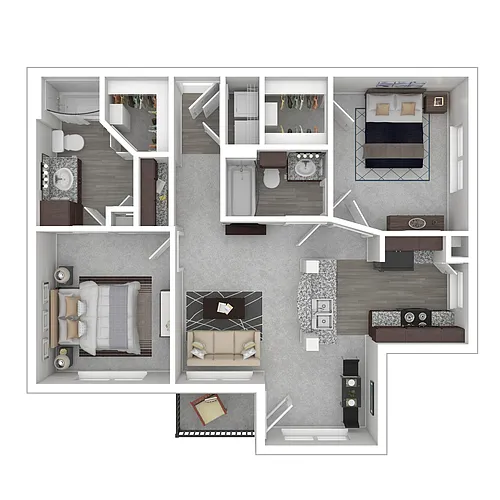 Floor plan B1