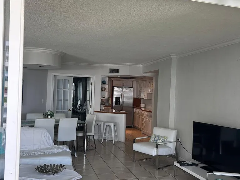 Living room - view from balcony