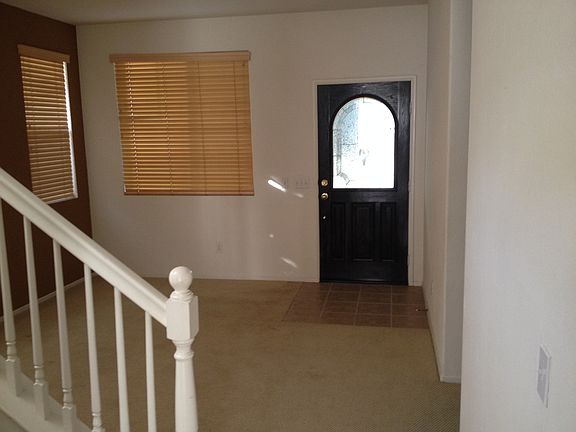 Front entrance and living room.