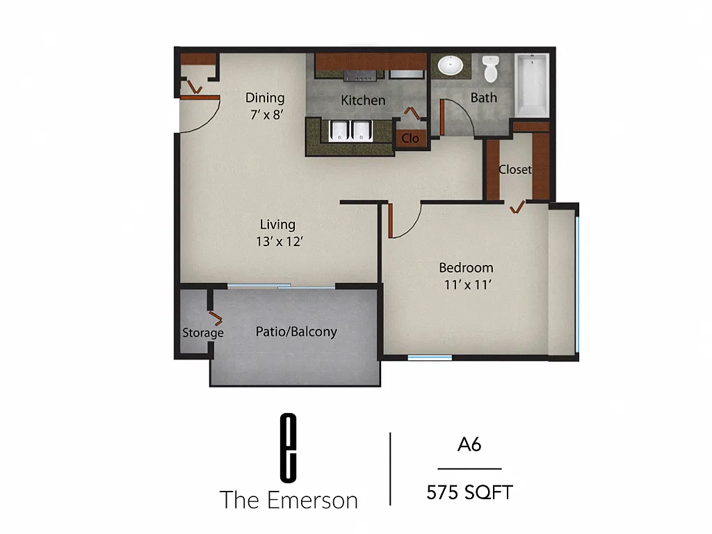 Floor plan A6