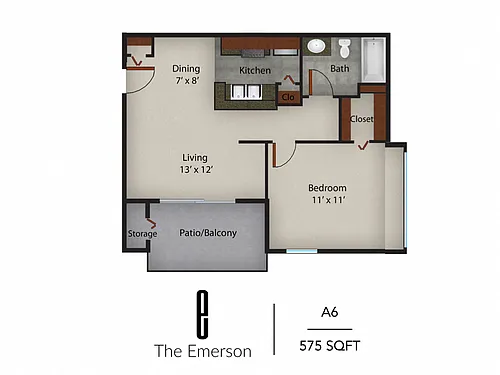 Floor plan A6