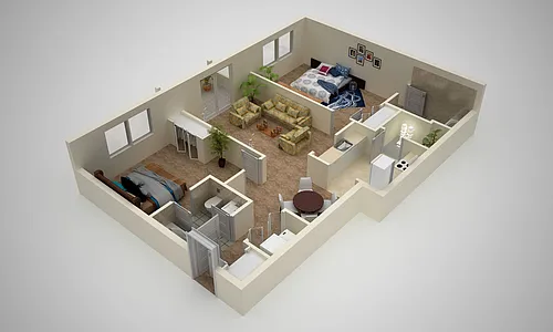 Floor plan B2R Iron Ridge