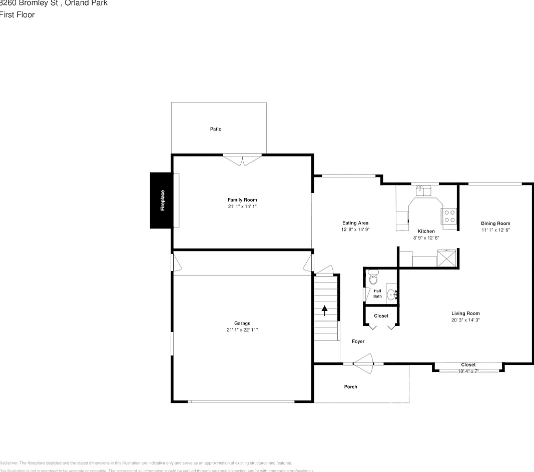 8260 Bromley St Orland Park, IL 60462 — Photo 3