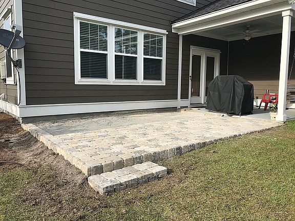 Paver patio