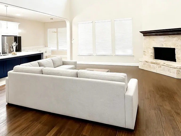 Virtually Staged Living Room