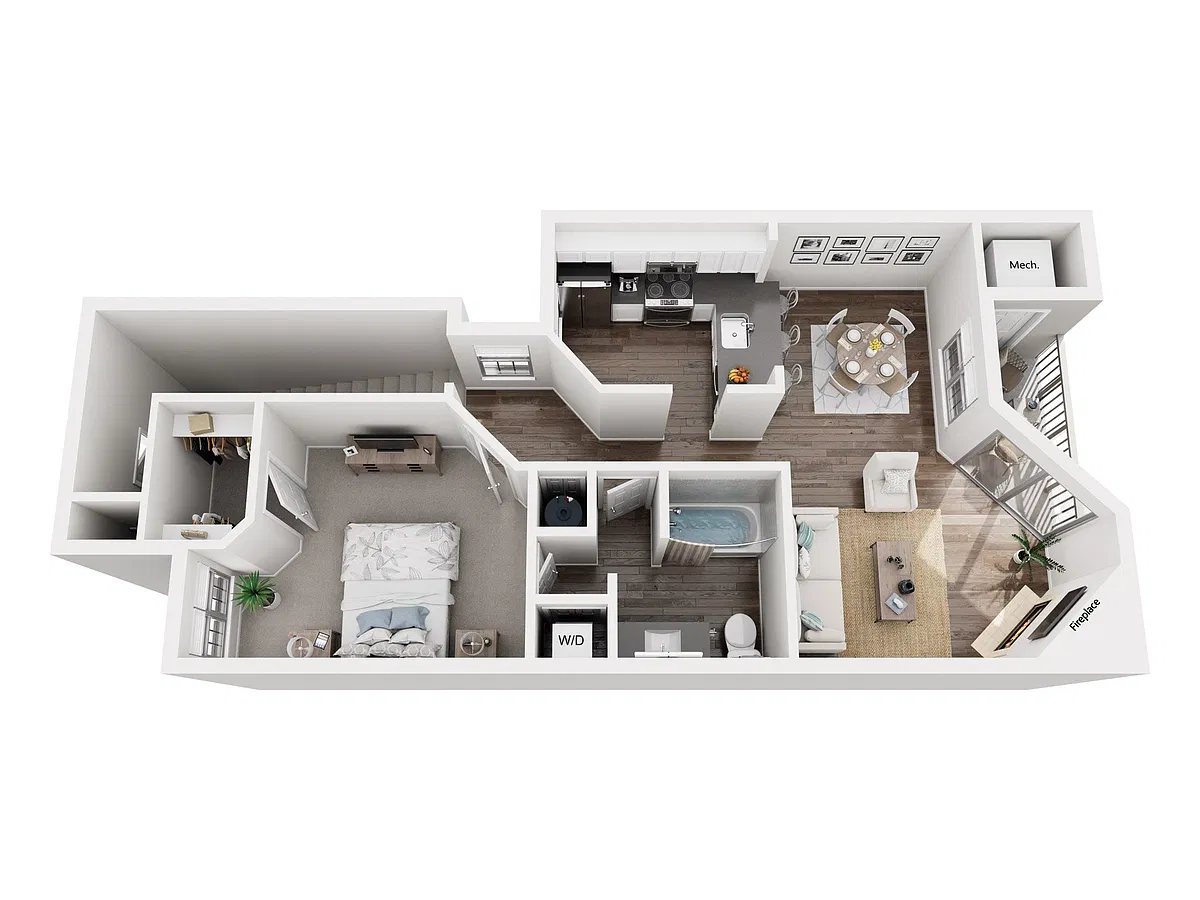 Floor plan Kensington Upper