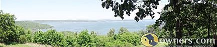 Panoramic view of Lake Eufaula