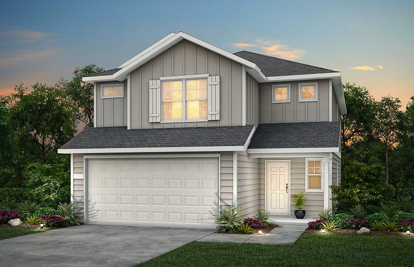 Home Exterior T in Stone Place Color Scheme