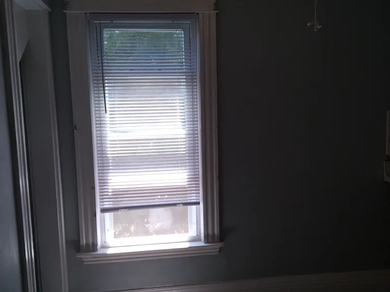 other side of kitchen with closet