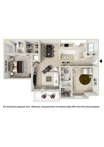 Floor plan Sequoyah