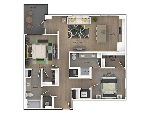 Floor plan C5b
