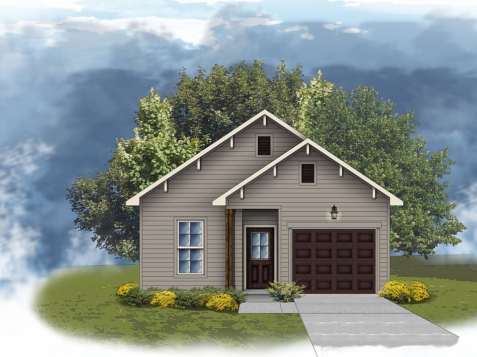 Hinds II H - Front Elevation - DSLD Homes