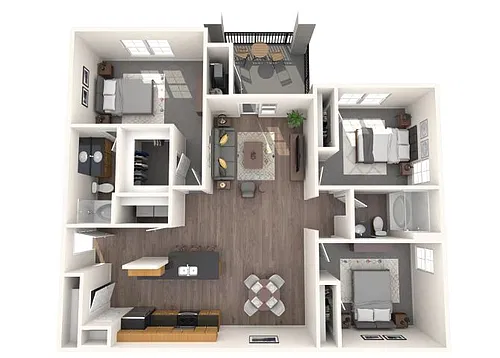 Floor plan The Murray