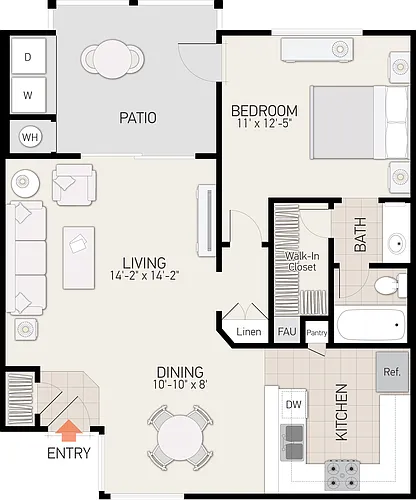 Floor plan Plan B
