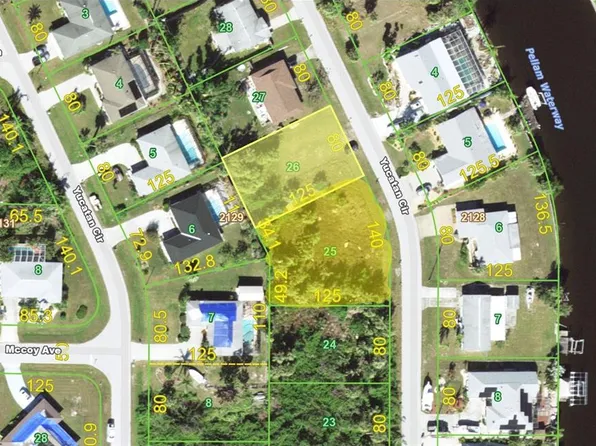 4041 and 4049 YUCATAN CIRCLE LOT 26,25, PORT CHARLOTTE, FL 33948