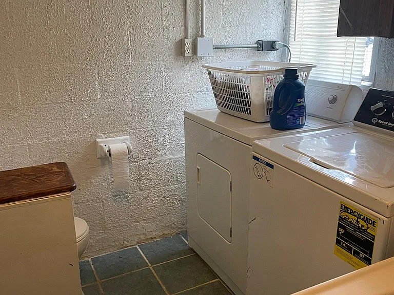 Full size washer and dryer