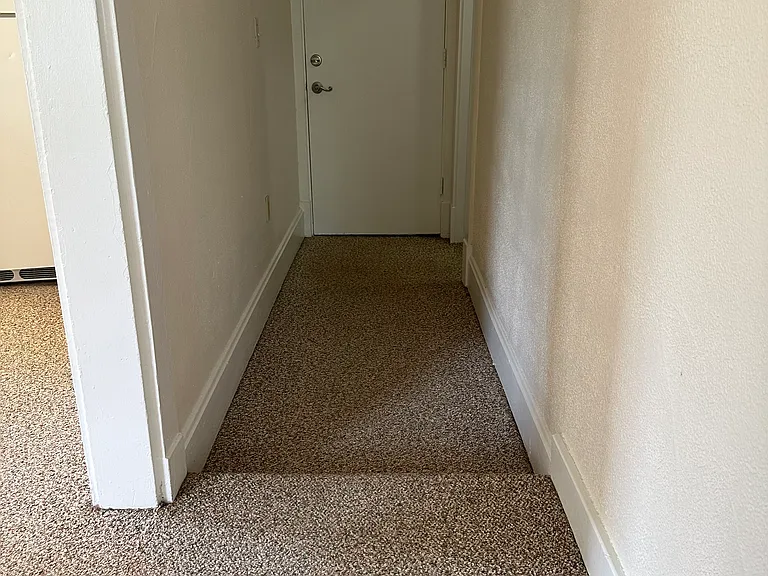 Hall from bedroom to bathroom