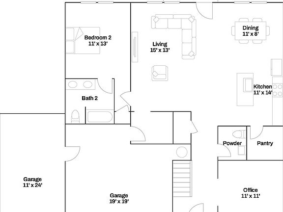 Optional Craftsman Garage