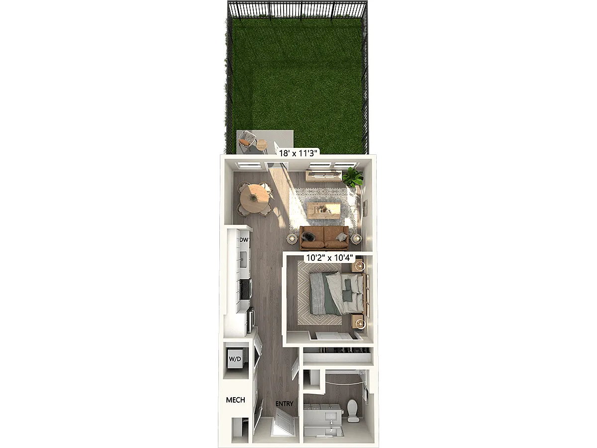 Floor plan S1-Finish1-594-280