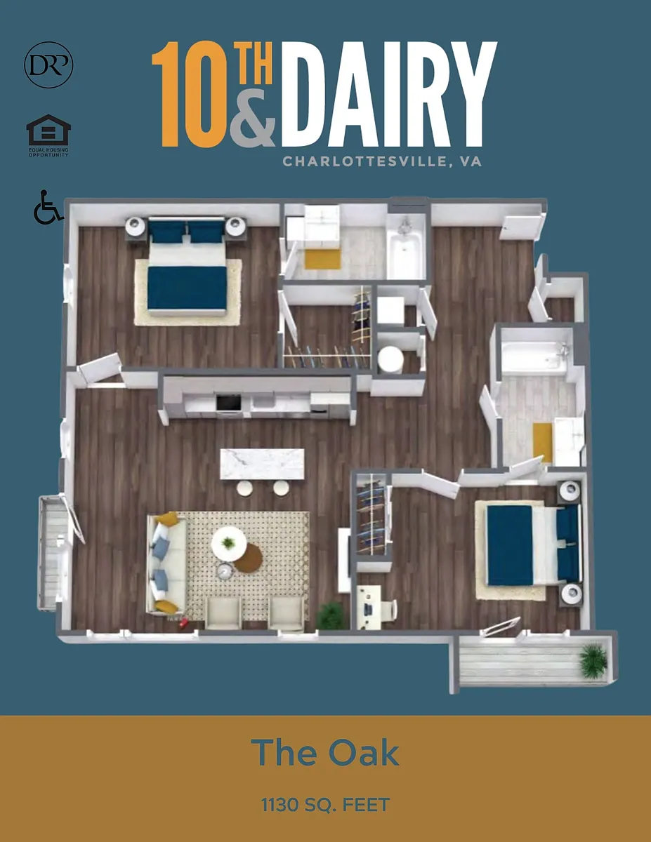 Floor plan The Oak