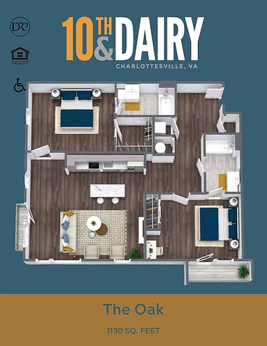 Floor plan The Oak