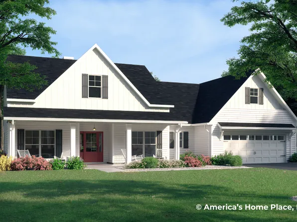 Berglund Modern Farmhouse Plan, Katy, TX: Build On Your Lot