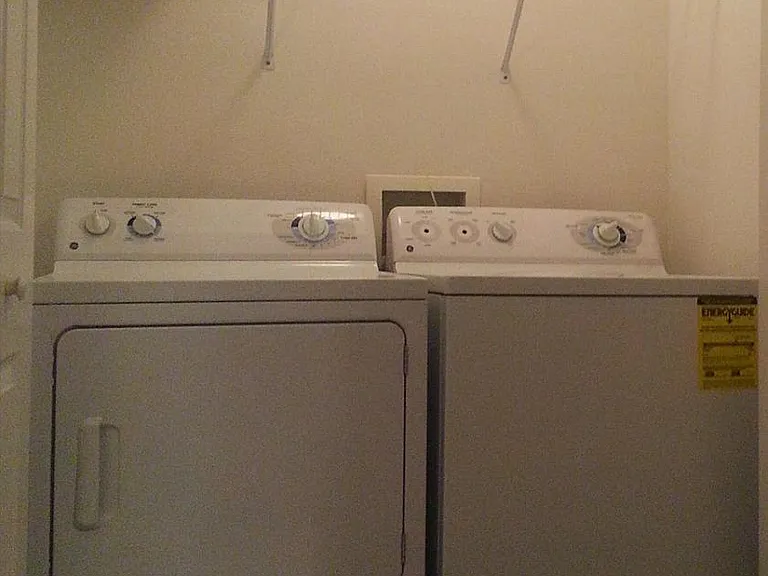 Upstairs Washer & Dryer