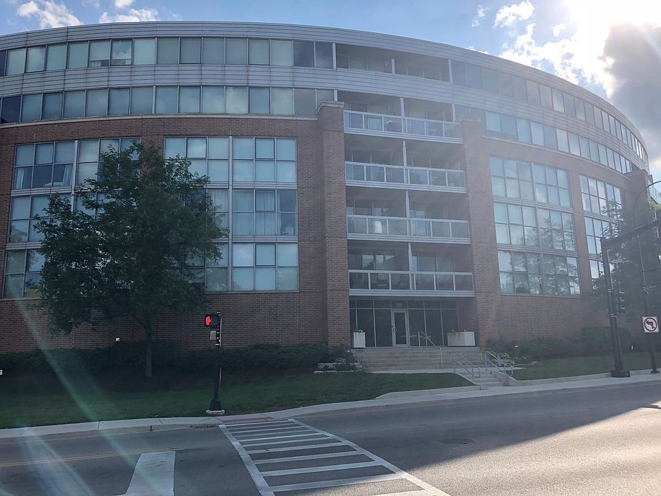 Two entrances to the building
