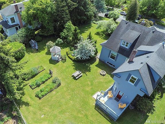Gorgeous corner lot is over 14,000 square feet. 