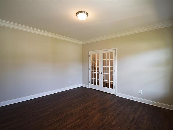 Study with French doors on main level
