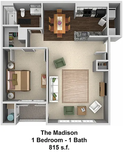 Floor plan The Madison