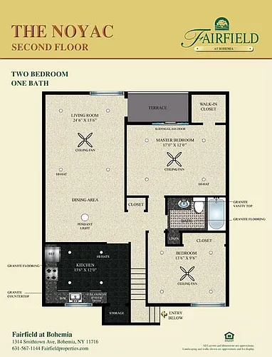 Floor plan The Noyac