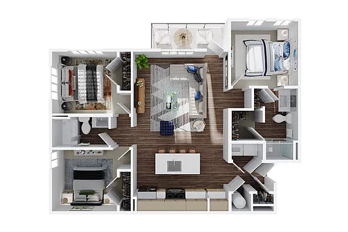 Floor plan The Gallery (C2)