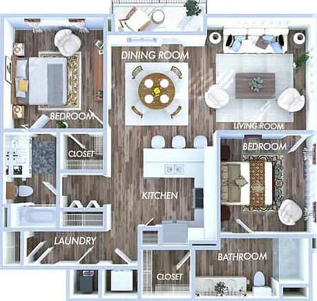 2 BEDROOM | 2 BATH 2 BEDROOM | 2 BATH