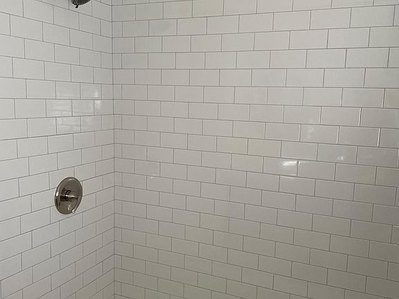 Recent retiling of shower.