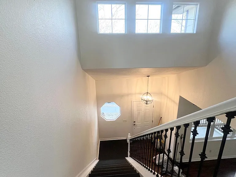 Main stairs & entrance