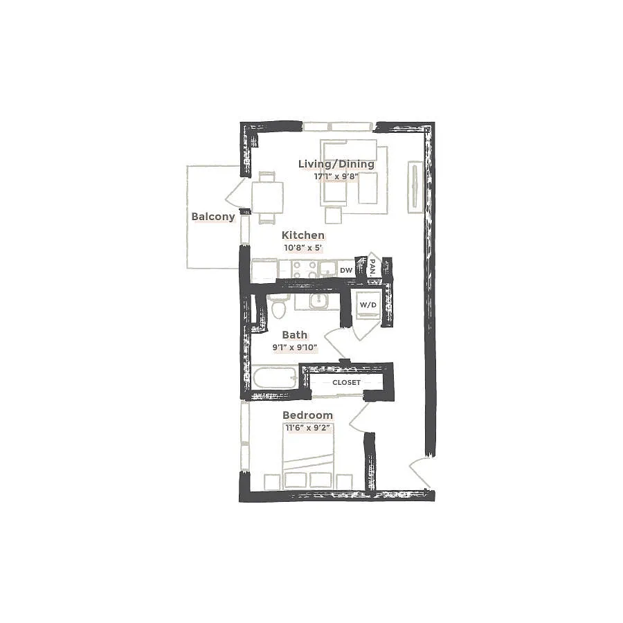 Floor plan Sacramento