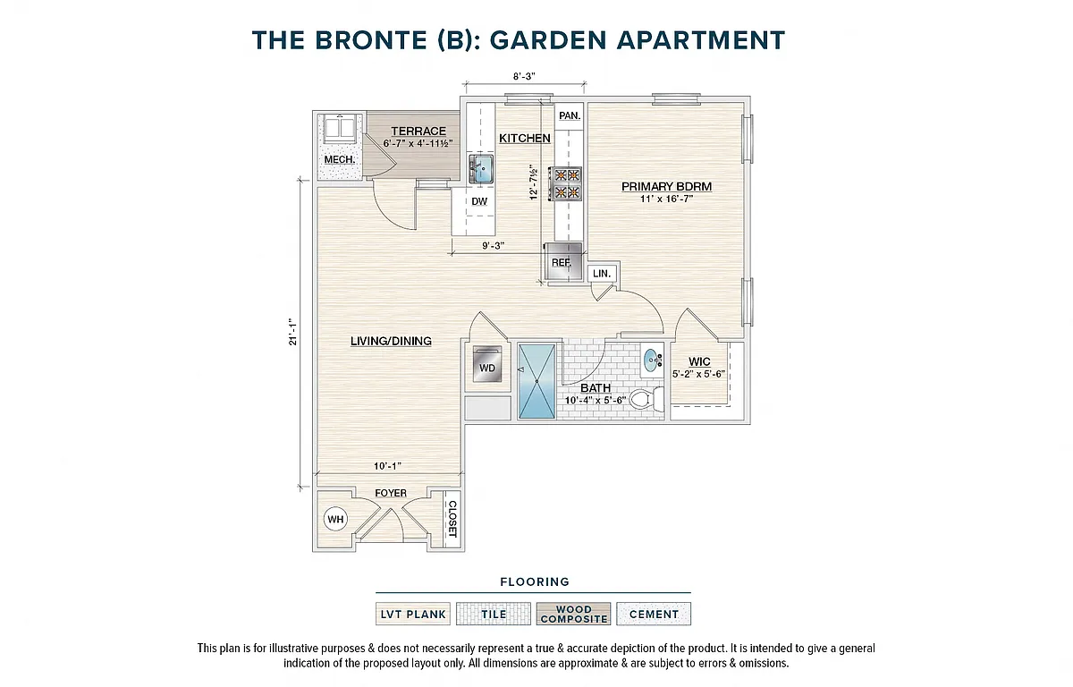 Floor plan The Bronte (B)