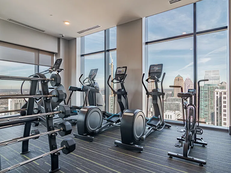 Updated Fitness Center at 903 Peachtree Apartments in Atlanta, GA 30309