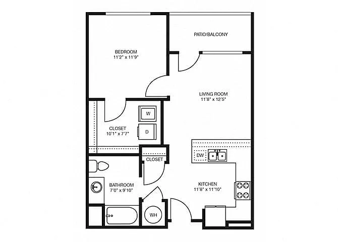 Floor plan A7