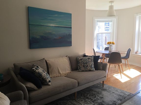 living room + turret with furniture