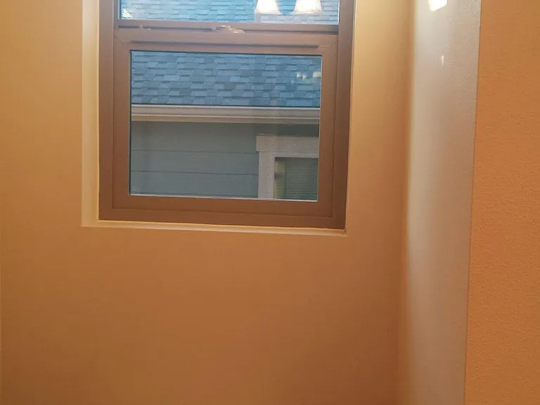 Primary Bath window & toilet
