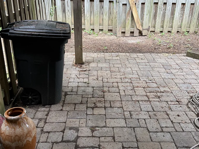 Fenced Rear Yard with Patio