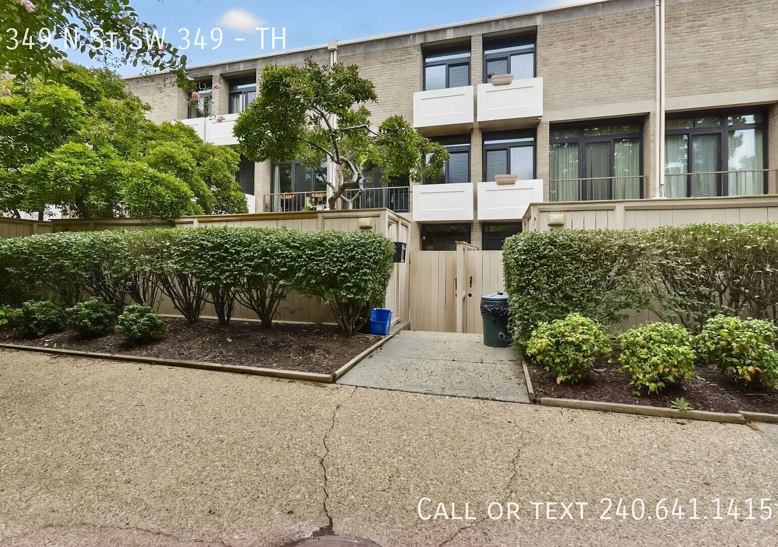 Charming 1 BR/1 BA Townhouse-Style Condo with Private Patio in Southwest DC! — Photo 1