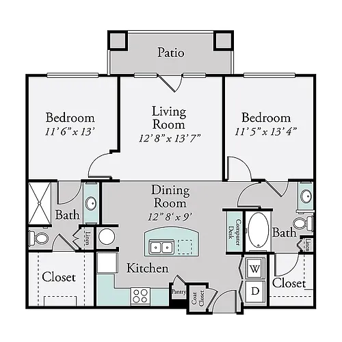 Floor plan B1
