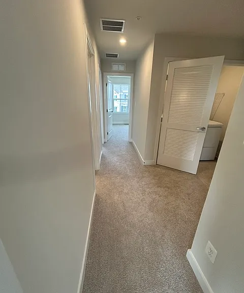 walkway from master bedroom