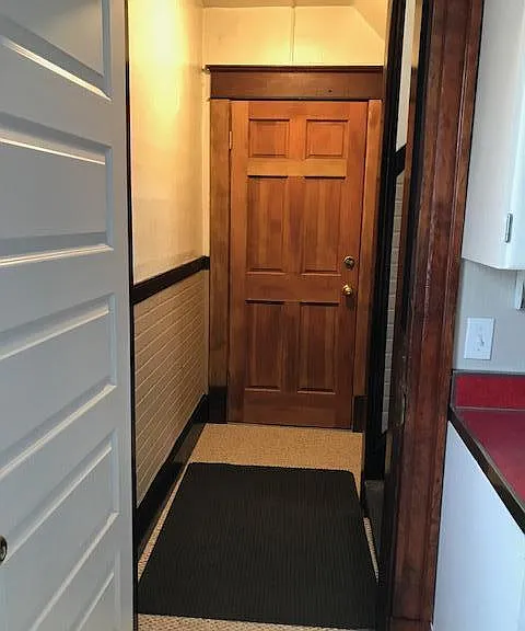 Building back door.