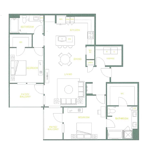 Floor plan B3 - HD