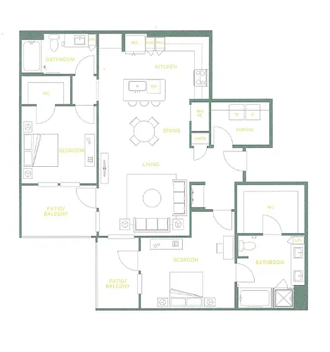 Floor plan B3 - HD